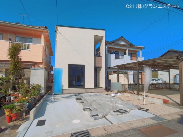 愛知県岡崎市森越町字河原の新築戸建て完成写真 2026年4月1日撮影