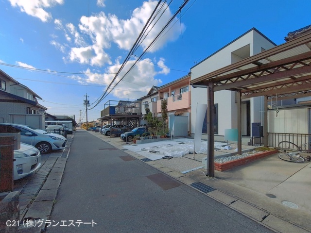 愛知県岡崎市森越町字河原の新築戸建て完成写真 2026年4月1日撮影