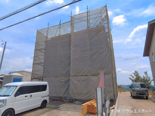 愛知県豊田市若林東町雁股の新築戸建てシート写真 2026年6月18日撮影