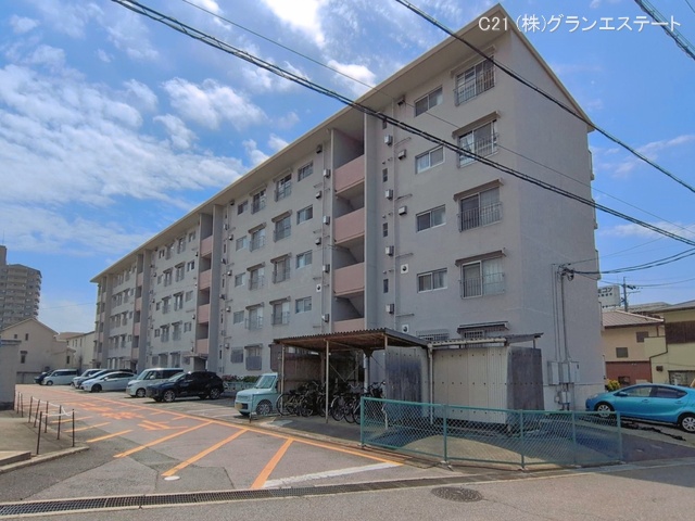 愛知県知立市山町御手洗のマンション『パビリオンみたらし』外観写真 2026年4月19日撮影
