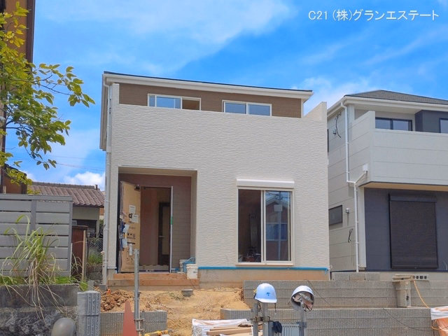 愛知県豊田市高美町５丁目の新築戸建て外構写真 2026年6月18日撮影