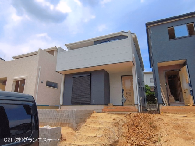 愛知県豊田市高美町５丁目の新築戸建て外構写真 2026年6月18日撮影
