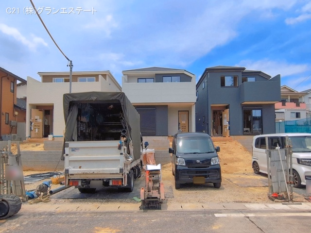 愛知県豊田市高美町５丁目の新築戸建て外構写真 2026年6月18日撮影
