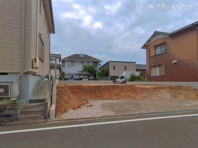 愛知県岡崎市緑丘３丁目の新築戸建て更地・土地写真 2026年4月23日撮影
