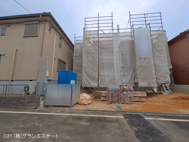 愛知県岡崎市緑丘３丁目の新築戸建て上棟写真 2026年6月21日撮影