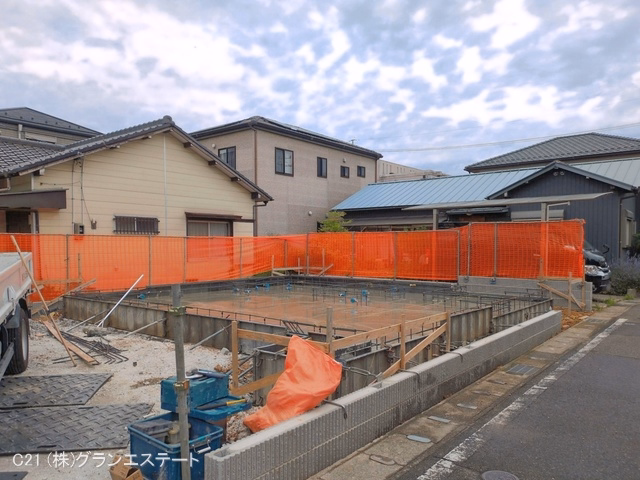 愛知県豊田市青木町2丁目の新築戸建て基礎写真 2026年6月23日撮影