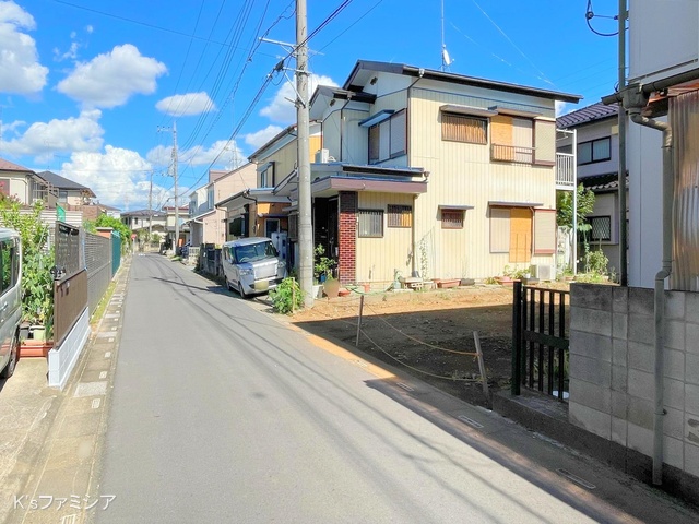 埼玉県北本市下石戸５丁目の土地更地・土地写真 2024年8月25日撮影