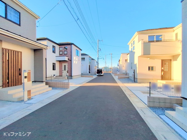 埼玉県桶川市大字加納の新築戸建て完成写真 2025年12月3日撮影