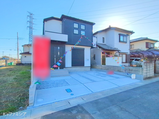 埼玉県北本市大字下石戸下の新築戸建て完成写真 2025年12月11日撮影