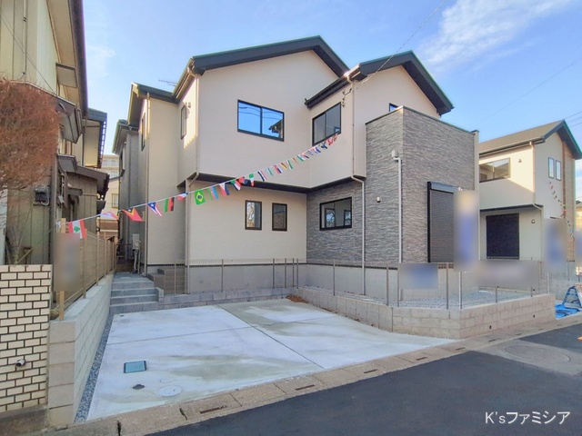 埼玉県北足立郡伊奈町本町２丁目の新築戸建て完成写真 2026年1月14日撮影