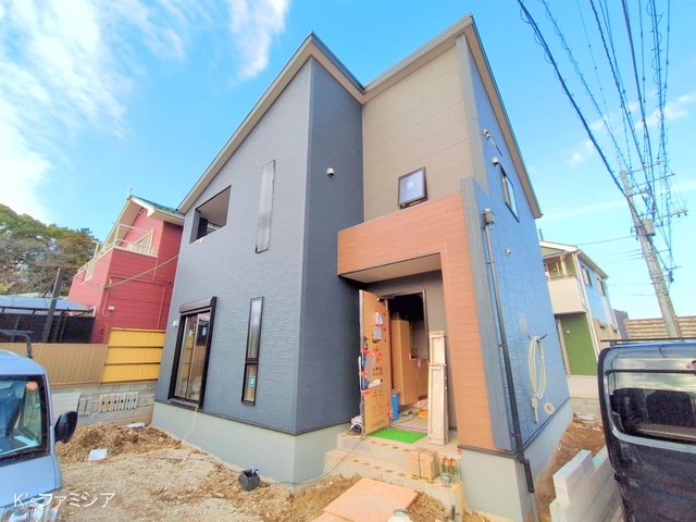 埼玉県さいたま市見沼区深作２丁目の新築戸建て外構写真 2025年12月18日撮影