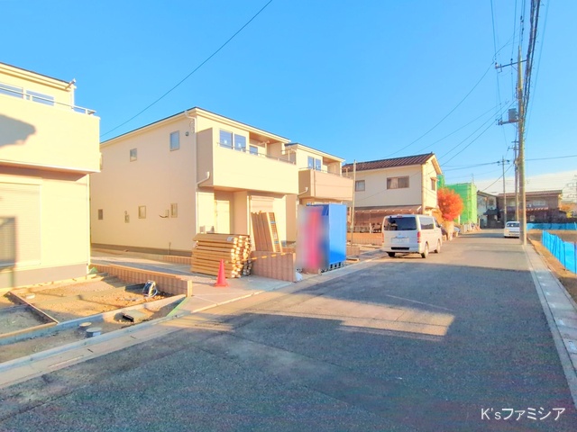 埼玉県さいたま市北区吉野町２丁目の新築戸建て完成写真 2025年12月9日撮影