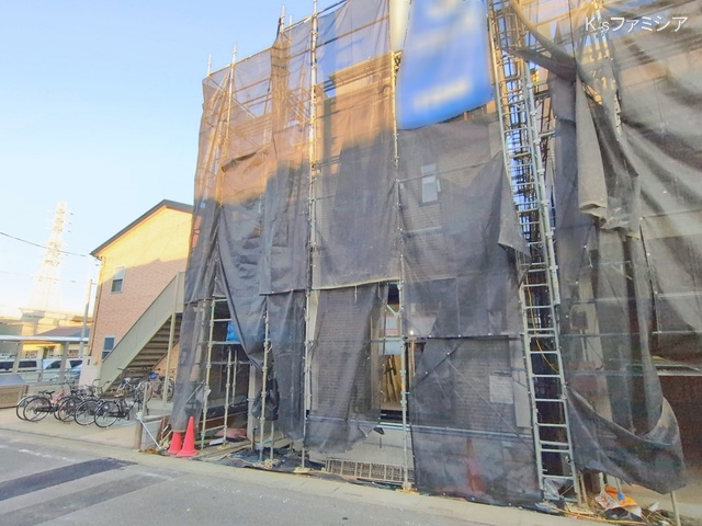 埼玉県さいたま市北区宮原町２丁目の新築戸建てシート写真 2026年1月12日撮影