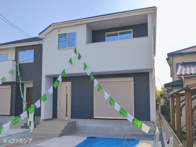 埼玉県桶川市神明１丁目の新築戸建て完成写真 2026年1月18日撮影
