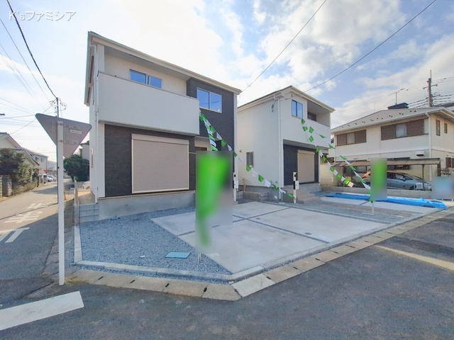 埼玉県桶川市神明1丁目の新築戸建て完成写真 2026年1月18日撮影