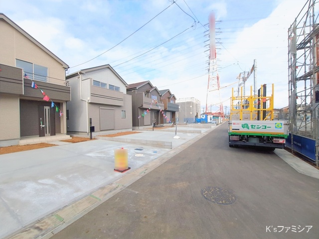 埼玉県上尾市大字上の新築戸建て完成写真 2026年1月6日撮影