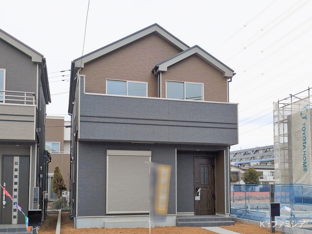 埼玉県上尾市大字上の新築戸建て完成写真 2026年1月6日撮影