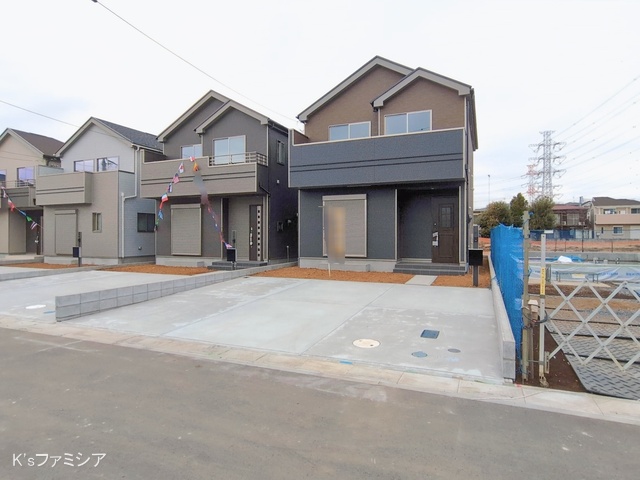 埼玉県上尾市大字上の新築戸建て完成写真 2026年1月6日撮影