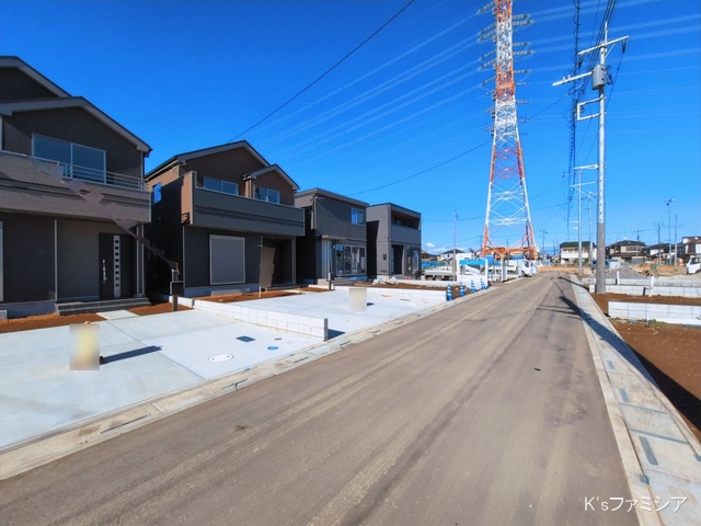 埼玉県上尾市大字上の新築戸建て完成写真 2026年3月3日撮影