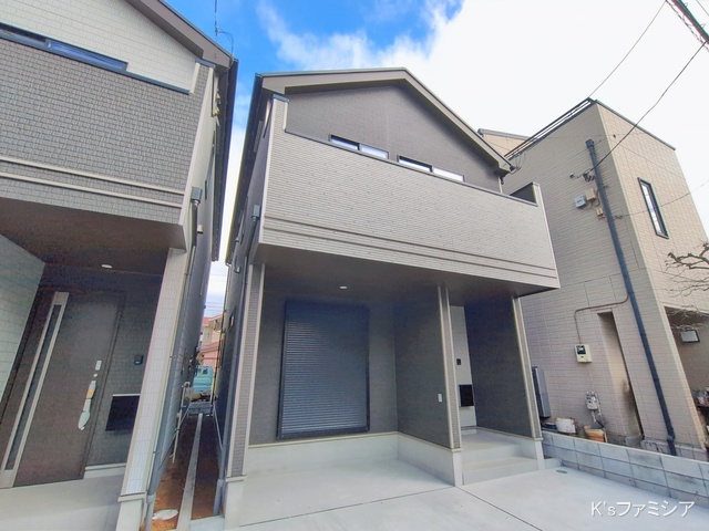 埼玉県上尾市二ツ宮の新築戸建て完成写真 2026年2月25日撮影