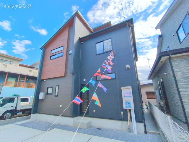 埼玉県上尾市原市北１丁目の新築戸建て完成写真 2025年10月23日撮影