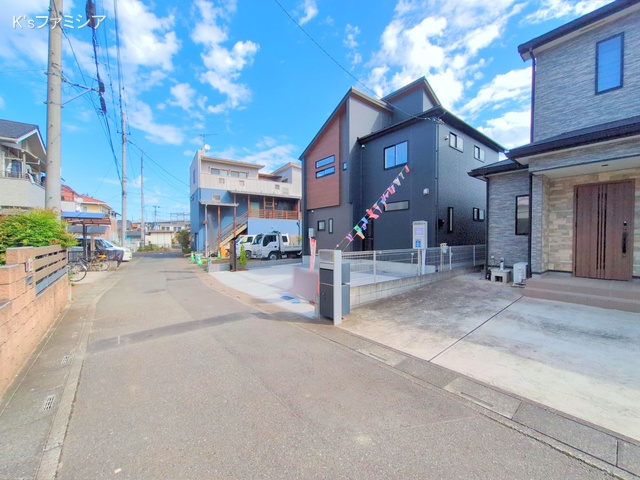 埼玉県上尾市原市北１丁目の新築戸建て完成写真 2025年10月23日撮影