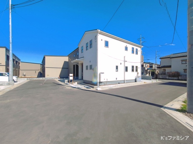 埼玉県上尾市大字小敷谷の新築戸建て完成写真 2026年4月1日撮影