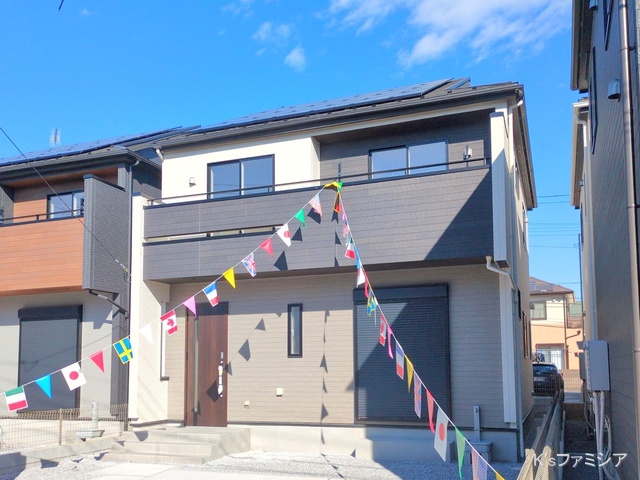 埼玉県北足立郡伊奈町中央４丁目の新築戸建て完成写真 2025年12月4日撮影