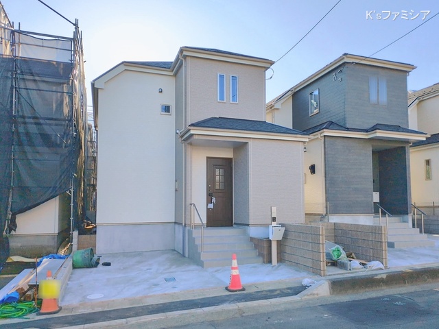 埼玉県北本市宮内1丁目の新築戸建て完成写真 2026年1月12日撮影