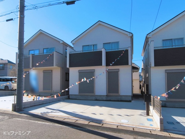 埼玉県北本市宮内１丁目の新築戸建て完成写真 2026年3月3日撮影