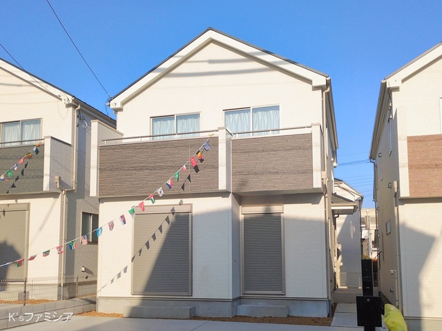 埼玉県北本市宮内1丁目の新築戸建て完成写真 2026年1月26日撮影