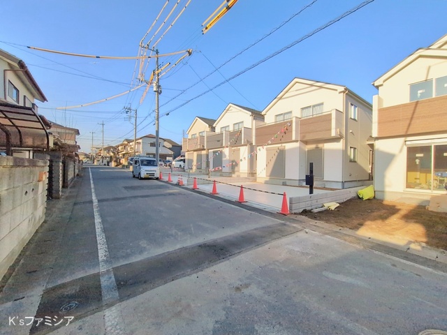 埼玉県北本市宮内1丁目の新築戸建て完成写真 2026年1月26日撮影