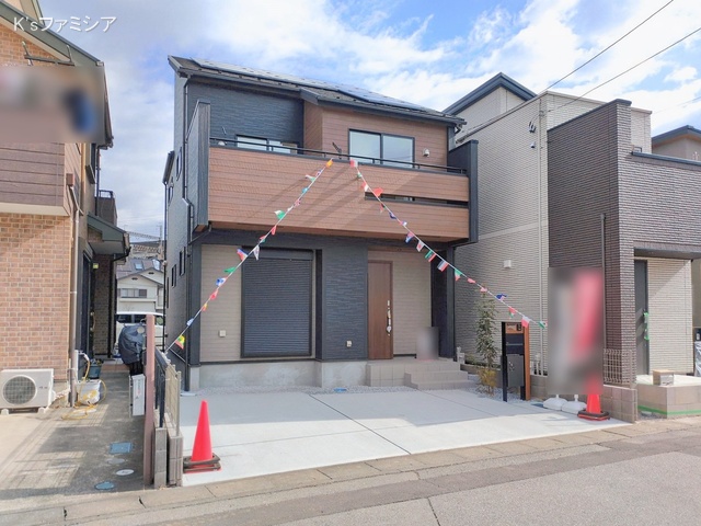 埼玉県上尾市原市北１丁目の新築戸建て完成写真 2026年2月11日撮影