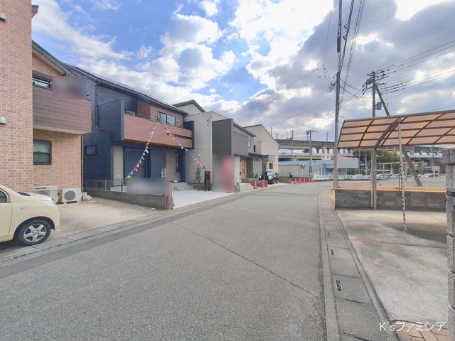 埼玉県上尾市原市北１丁目の新築戸建て完成写真 2026年2月11日撮影