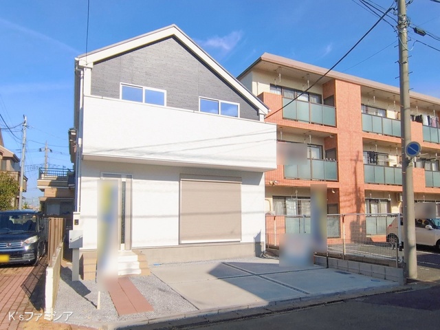 埼玉県上尾市浅間台３丁目の新築戸建て完成写真 2026年2月26日撮影