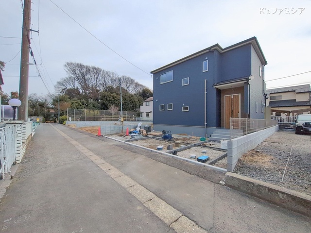 埼玉県さいたま市岩槻区宮町２丁目の新築戸建て外構写真 2026年2月19日撮影