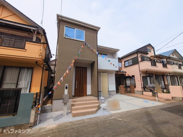 埼玉県上尾市浅間台２丁目の新築戸建て完成写真 2026年3月17日撮影