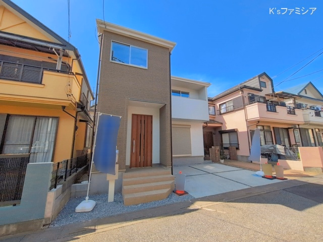 埼玉県上尾市浅間台２丁目の新築戸建て完成写真 2026年5月18日撮影