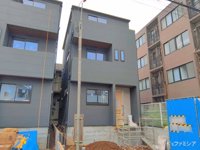 埼玉県さいたま市北区植竹町１丁目の新築戸建て外構写真 2026年4月6日撮影