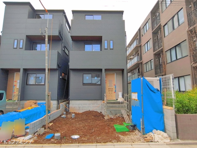 埼玉県さいたま市北区植竹町１丁目の新築戸建て外構写真 2026年4月6日撮影