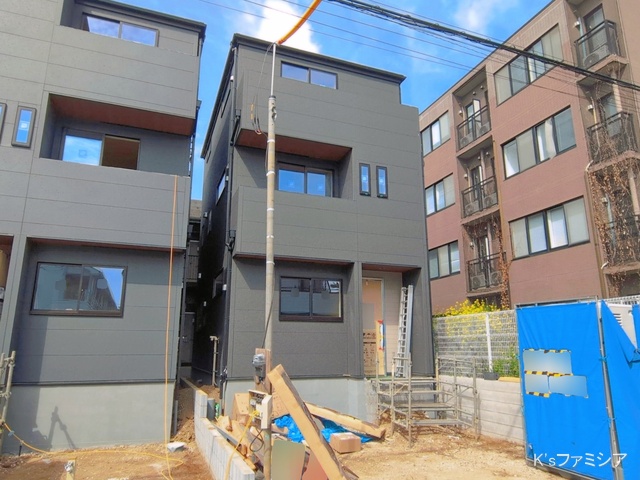 埼玉県さいたま市北区植竹町１丁目の新築戸建て外構写真 2026年4月19日撮影