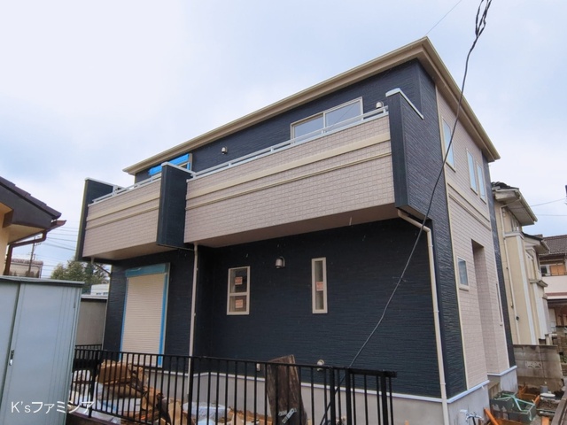 埼玉県北本市二ツ家４丁目の新築戸建て外構写真 2026年3月2日撮影