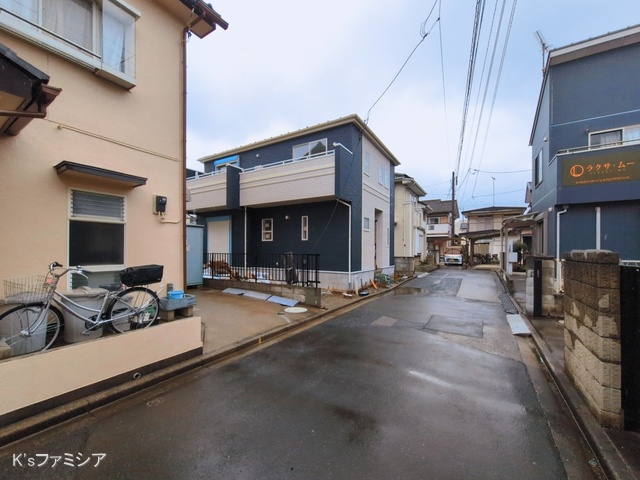 埼玉県北本市二ツ家４丁目の新築戸建て外構写真 2026年3月2日撮影