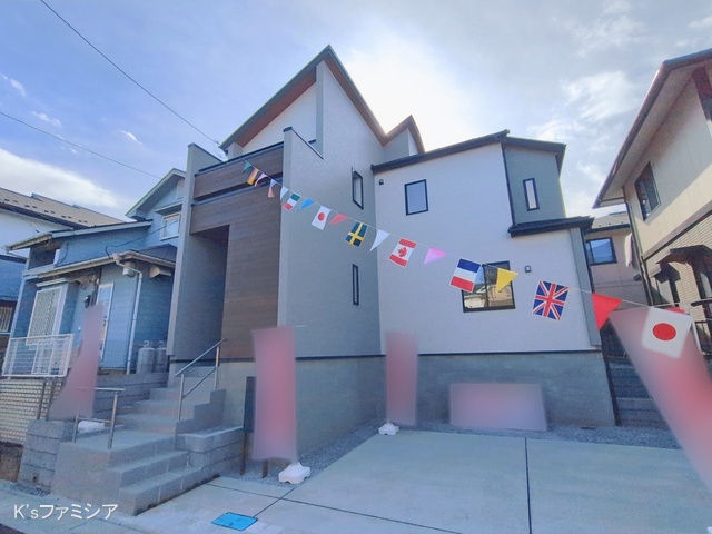 埼玉県さいたま市見沼区深作3丁目の新築戸建て完成写真 2026年1月28日撮影