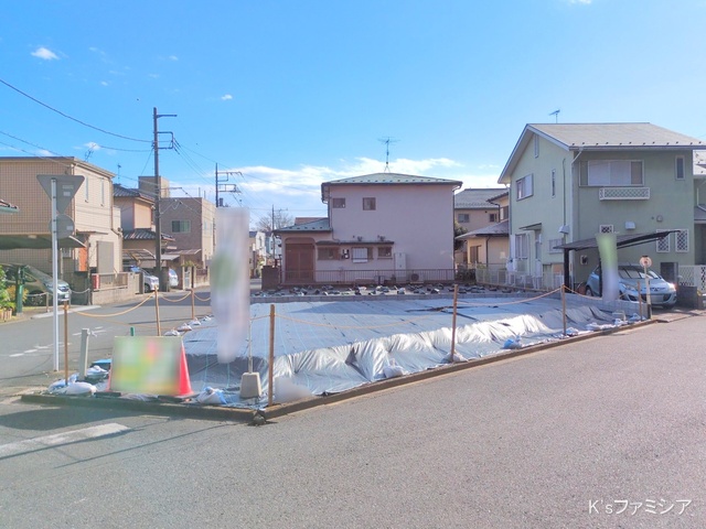 埼玉県北足立郡伊奈町大字小室の土地更地・土地写真 2025年12月4日撮影