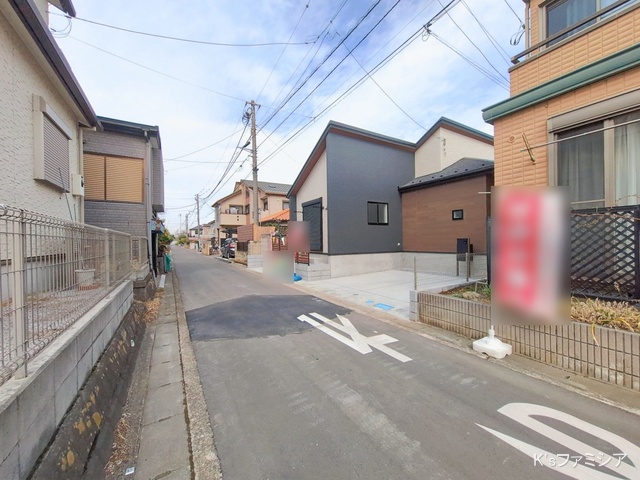 埼玉県上尾市大字原市の新築戸建て完成写真 2026年2月26日撮影