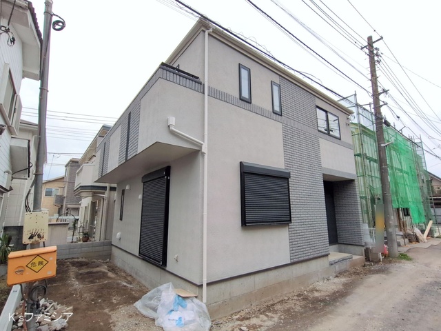 埼玉県さいたま市北区日進町１丁目の新築戸建て外構写真 2026年4月8日撮影