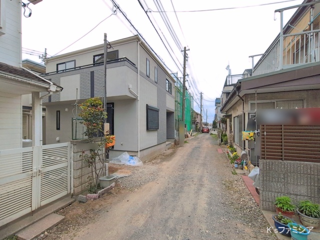 埼玉県さいたま市北区日進町１丁目の新築戸建て外構写真 2026年4月8日撮影