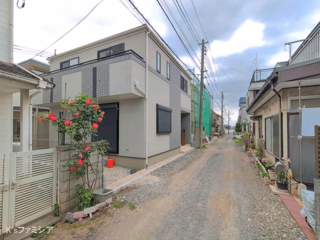 埼玉県さいたま市北区日進町１丁目の新築戸建て外構写真 2026年5月7日撮影