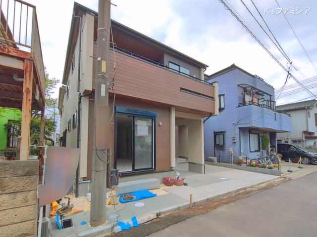 埼玉県桶川市北１丁目の新築戸建て外構写真 2026年4月9日撮影